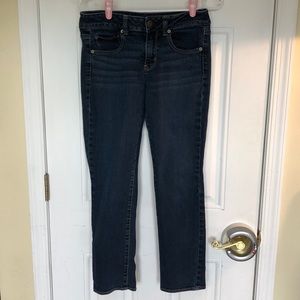 American Eagle blue jeans stretch size 4 short